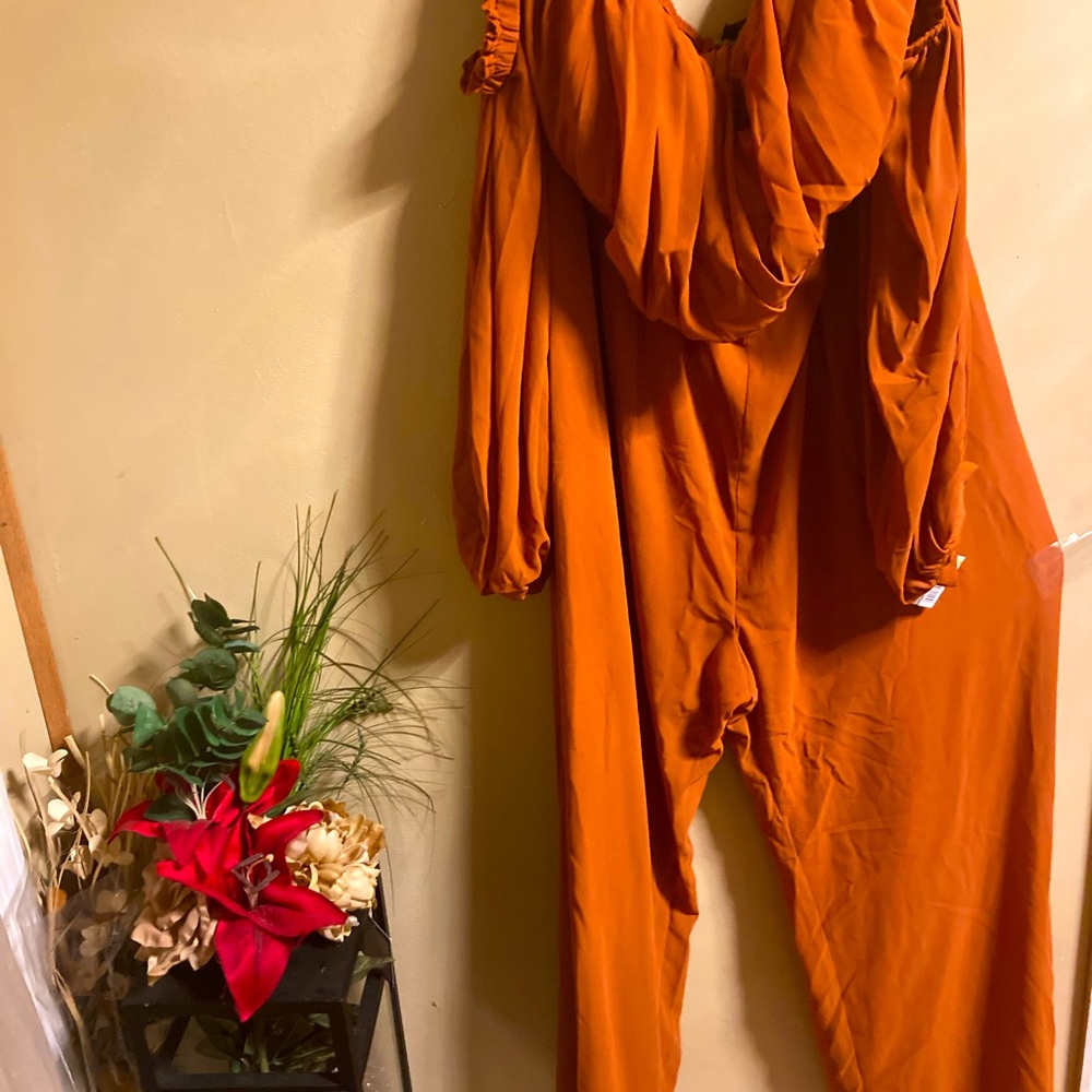 Tall girl jumper, size 3x. wide leg pants